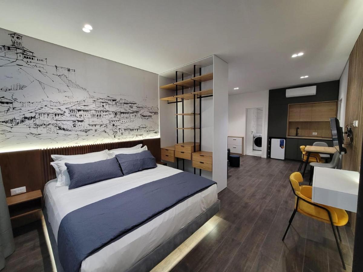 Jani Studio Apartments Гирокастра Экстерьер фото